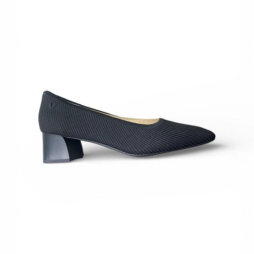 Elegant Black Women's Block Heel Shoes